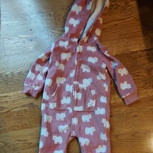 EUC fleece onesie Sheep